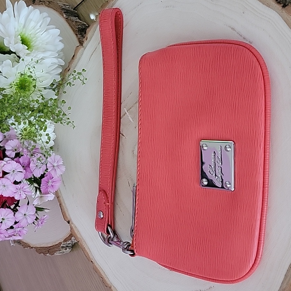 Lauren Ralph Lauren Coral  Wristlet